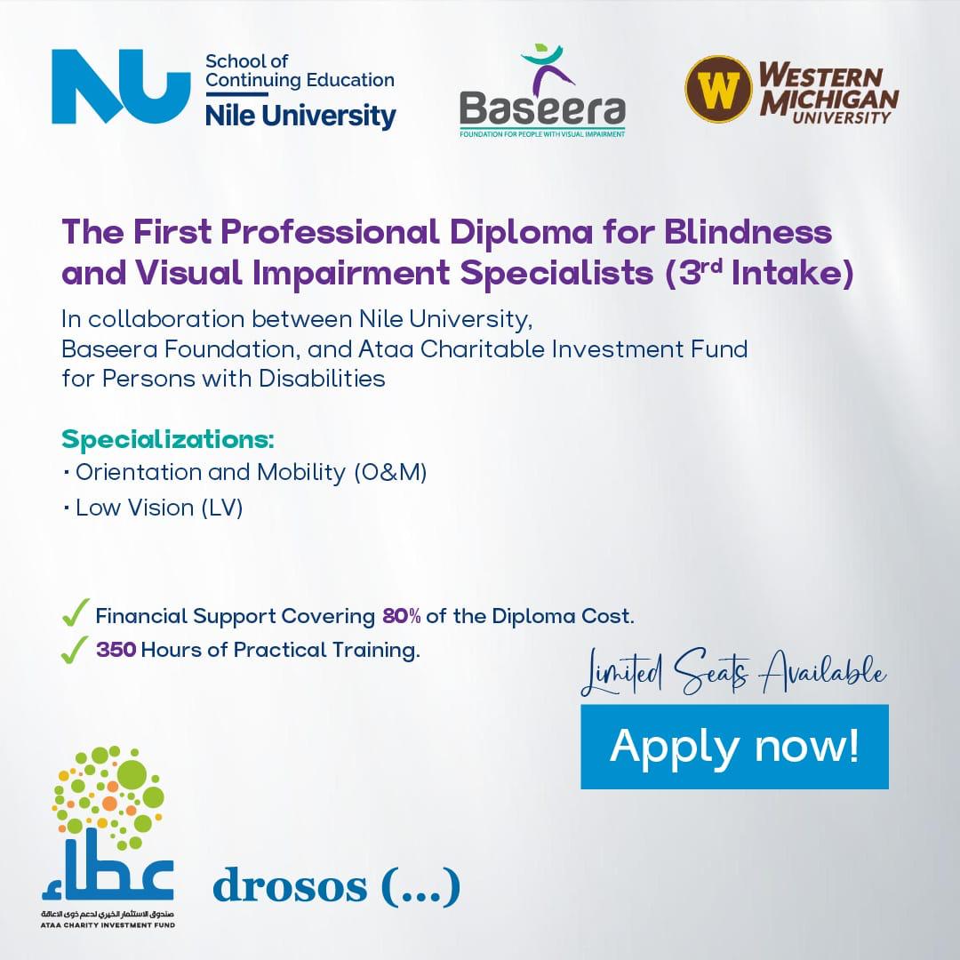 Professional Diploma for Blindness and Visual Impairment Specialist